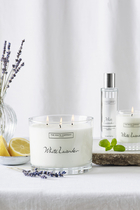 White Lavender Large Candle